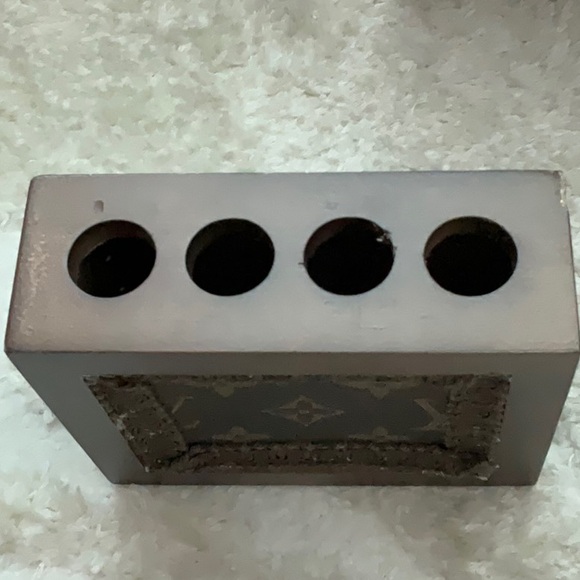 H by Halston Brown Bath Accessories Set for Elegant Decor - Picture 3 of 12